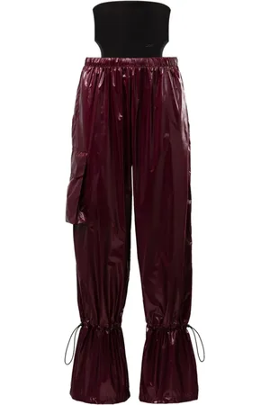 Reebok Cargo-pocket wide-leg trousers