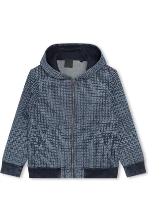 Givenchy 4G knitted zip-up hoodie