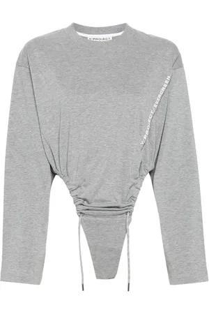Y / PROJECT Logo-print bodysuit