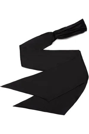Nina Ricci Pleated satin headscarf