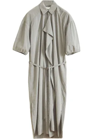 LEMAIRE Asymmetrical midi shirtdress