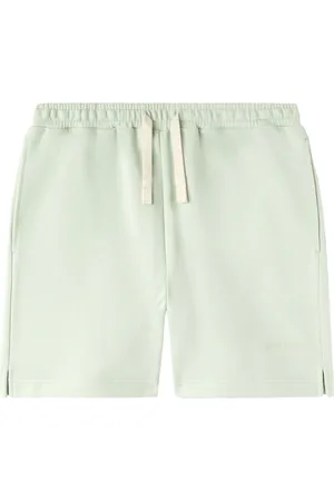 Palm Angels Logo-embroidered track shorts