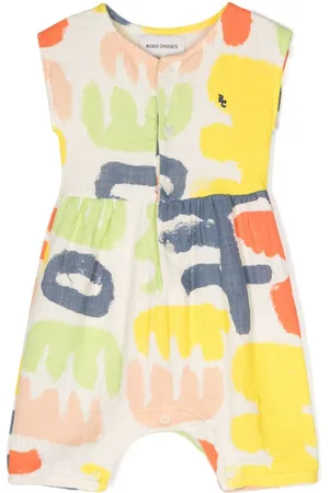 Bobo Choses Carnival-print rompers