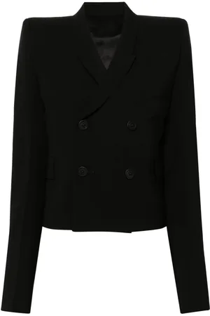 Rick Owens Double-breasted wool blazer