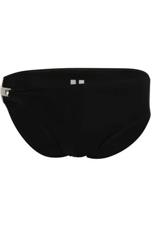 Rick Owens Plaque-appliqué swim trunks