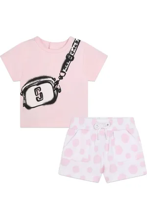 Marc Jacobs Graphic-print cotton shorts set