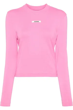 Jacquemus Grosgrain-logo long-sleeve T-shirt