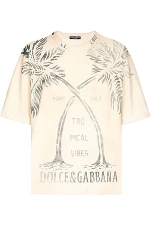 Dolce & Gabbana Tree-print cotton T-shirt