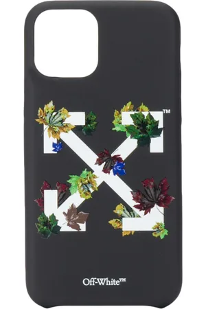 OFF-WHITE Leaf-detail Arrows-motif iPhone 11 Pro case
