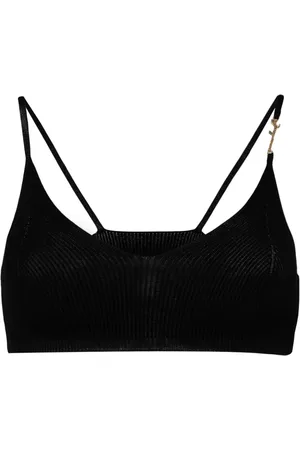 Jacquemus Le Bandeau Pralu knit bralette