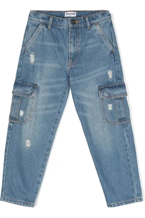 Moschino Straight-leg cargo jeans