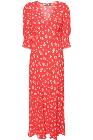 RIXO London Zadie floral-print midi dress