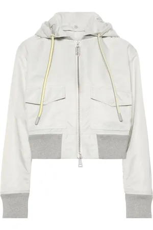 Moncler Briseo satin bomber jacket
