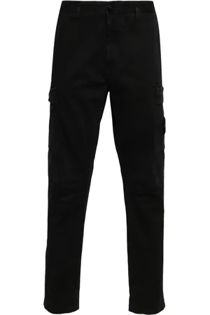 Stone Island Compass-badge straight-leg trousers