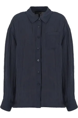Emporio Armani Button-up voile shirt