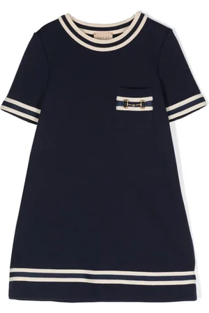 Gucci Stripe-detail cotton dress