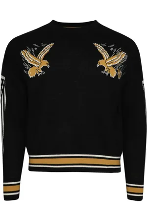 Rhude Eagle Souvenir intarsia knit jumper