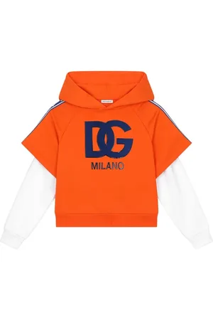 Dolce & Gabbana Logo-print layered hoodie
