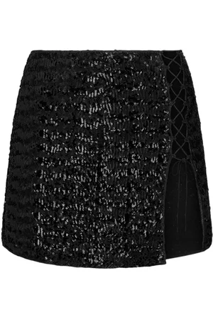 Oseree Paillette-embellished miniskirt