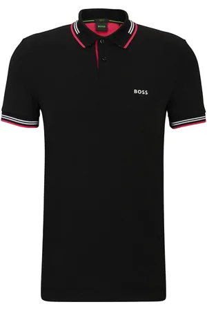 HUGO BOSS Logo-print polo shirt