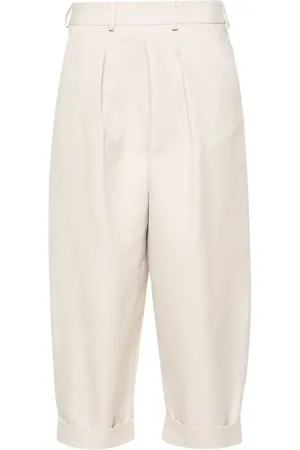 SOCIÉTÉ ANONYME De Flores cropped trousers