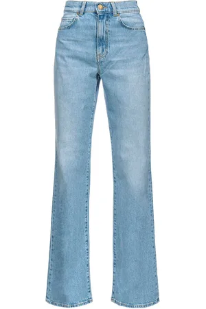 Pinko High-rise straight-leg jeans