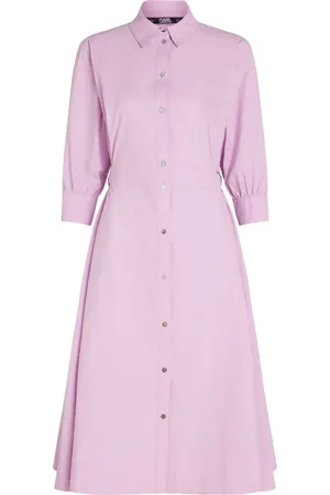 Karl Lagerfeld Organic-cotton shirt dress