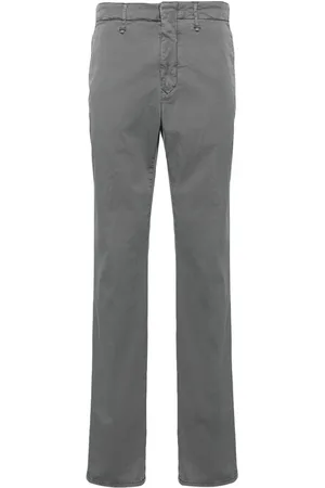 Incotex Mid-rise stretch-cotton slim-cut chinos
