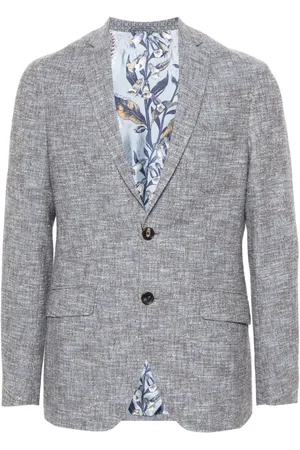 Etro Single-breasted bouclé blazer