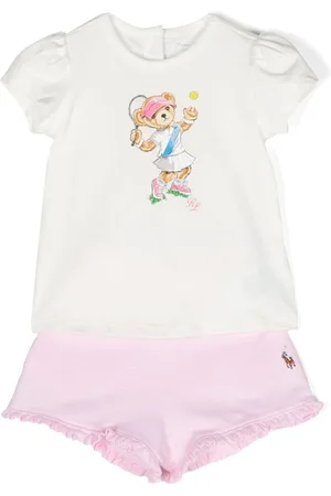 Ralph Lauren Polo Bear printed short set
