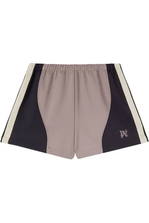 Palm Angels Colour-block track shorts