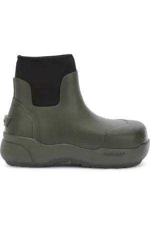 AMBUSH Chunky-sole panelled ankle boots