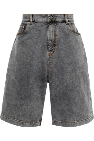 Etro Pegaso denim shorts