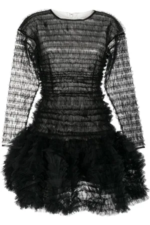 Molly Goddard Bianca ruffled-tulle dress