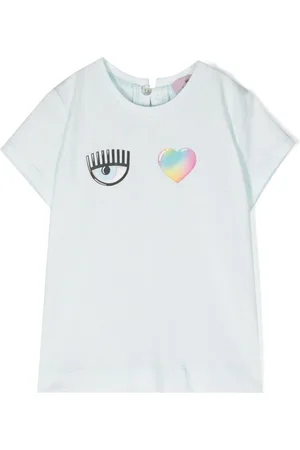 Chiara Ferragni Eye Star Rainbow cotton T-shirt