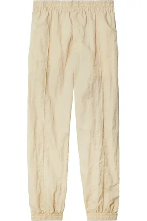 Burberry Crinkled wide-leg track pants