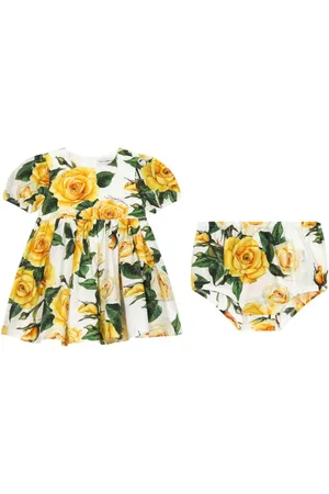 Dolce & Gabbana Rose-print dress set