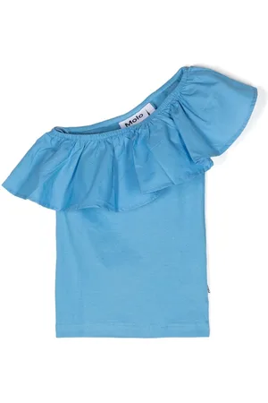 Molo Ruffled-detailed knitted top
