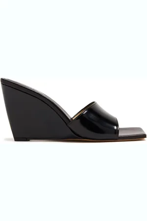 Wandler Gaia 90mm wedge leather sandals