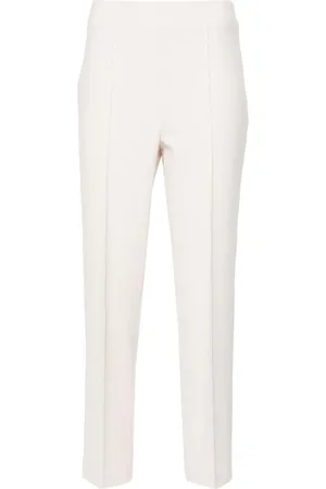 PESERICO SIGN Slim-fit cropped trousers