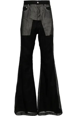 Rick Owens Lido bolan bootcut trousers