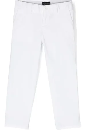 Emporio Armani Slim-cut chino trousers