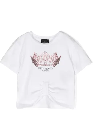 John Richmond Crown-print jersey T-shirt