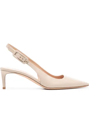 Gianvito Rossi 55mm leather slingback pumps