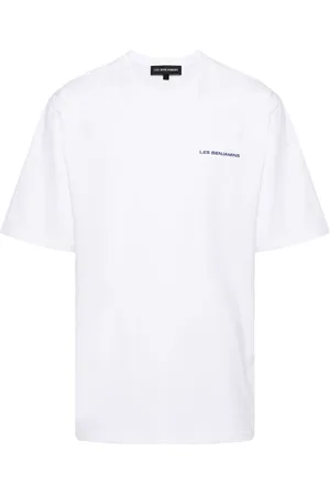 Les Benjamins Logo-print cotton T-shirt