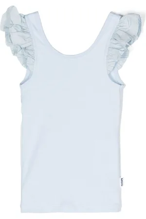 Molo Ribbed-knit organic cotton top