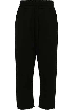 THOM KROM Drop-crotch cropped trousers