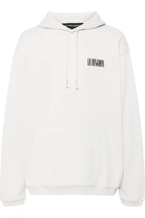 Les Benjamins Logo-print cotton hoodie
