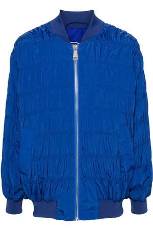 Khrisjoy Ruched-detail oversize jacket