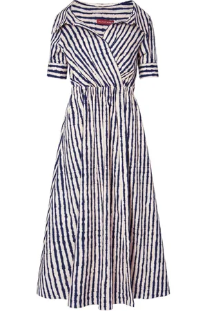 Altuzarra Lydia striped midi dress